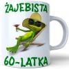 SUPER KUBEK NA PREZENT URODZINY 60 SZEŚĆDZIESIĄTKĘ