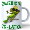 SUPER KUBEK NA PREZENT URODZINY 70 SIEDEMDZIESIĄTKĘ