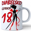 SUPER KUBEK NA PREZENT URODZINY 18 OSIEMNASTKĘ