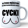 KUBEK DLA FACETA NADRUKIEM PREZENT DZIEŃ CHŁOPAKA