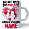 KUBEK 330ml DLA MAMY Z NADRUKIEM NA PREZENT DZIEŃ MATKI MAMA MAMUSIA