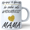 KUBEK 330ml DLA MAMY Z NADRUKIEM NA PREZENT DZIEŃ MATKI MAMA MAMUSIA