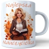 KUBEK DZIEŃ NAUCZYCIELA WYCHOWAWCY PREZENT NAUCZYCIEL NAUCZYCIELKA MATEMATYKI BIOLOGII POLSKIEGO CHEMII