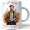 KUBEK DZIEŃ NAUCZYCIELA WYCHOWAWCY PREZENT NAUCZYCIEL NAUCZYCIELKA MATEMATYKI BIOLOGII POLSKIEGO CHEMII