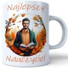 KUBEK DZIEŃ NAUCZYCIELA WYCHOWAWCY PREZENT NAUCZYCIEL NAUCZYCIELKA MATEMATYKI BIOLOGII POLSKIEGO CHEMII