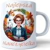 KUBEK DZIEŃ NAUCZYCIELA WYCHOWAWCY PREZENT NAUCZYCIEL NAUCZYCIELKA MATEMATYKI BIOLOGII POLSKIEGO CHEMII
