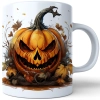 HALLOWEENOWY KUBEK 330ml NA HERBATĘ KAWĘ NA PREZENT STRASZNY DYNIA