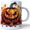 HALLOWEENOWY KUBEK 330ml NA HERBATĘ KAWĘ NA PREZENT STRASZNY DYNIA