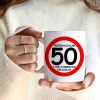 KOMPLET PODUSZKA KUBEK NA 50 URODZINY PREZENT