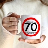 SUPER KUBEK NA PREZENT URODZINY 70 SIEDEMDZIESIĄTKĘ