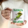 KOMPLET PODUSZKA KUBEK NA 50 URODZINY PREZENT