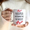 KOMPLET PODUSZKA KUBEK DZIEŃ NAUCZYCIEL WYCHOWAWCA