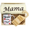 KOMPLET DLA MAMY RĘCZNIK Z HAFTEM + KUBEK 330ml NA PREZENT DZIEŃ MATKI MAMA