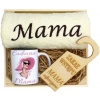 KOMPLET DLA MAMY RĘCZNIK Z HAFTEM + KUBEK 330ml NA PREZENT DZIEŃ MATKI MAMA