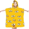PONCHO DZIECIĘCE 60x90CM RĘCZNIK PLAŻOWY KĄPIELOWY OKRYCIE Z KAPTURKIEM