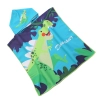 PONCHO DZIECIĘCE 60x90CM RĘCZNIK PLAŻOWY KĄPIELOWY OKRYCIE Z KAPTURKIEM