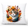 POSZEWKA DEKORACYJNA 50x60 JASIEK OZDOBNA JESIENNA KOT