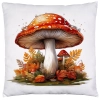 POSZEWKA DEKORACYJNA 40x40 JASIEK OZDOBNA JESIENNA MUCHOMOR