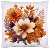 POSZEWKA DEKORACYJNA 40x40 JASIEK OZDOBNA JESIENNA KWIATY