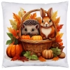 Dekoracyjna poszewka jesienna na poduszkę 45x45 cm TwójDomNa5.pl