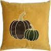 Jesienna poduszka dekoracyjna z aplikacjami dyni i jesiennymi motywami – TwójDomNa5.pl