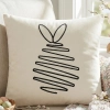 POSZEWKA DEKORACYJNA PREMIUM WELUROWA 40x40 Z HAFTEM WIELKANOCNA VELVET