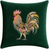 POSZEWKA DEKORACYJNA PREMIUM WELUROWA 40x40 Z HAFTEM WIELKANOCNA VELVET