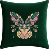 POSZEWKA DEKORACYJNA PREMIUM WELUROWA 40x40 Z HAFTEM WIELKANOCNA VELVET