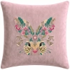 POSZEWKA DEKORACYJNA PREMIUM WELUROWA 40x40 Z HAFTEM WIELKANOCNA VELVET