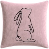 POSZEWKA DEKORACYJNA PREMIUM WELUROWA 40x40 Z HAFTEM WIELKANOCNA VELVET