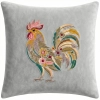 POSZEWKA DEKORACYJNA PREMIUM WELUROWA 40x40 Z HAFTEM WIELKANOCNA VELVET