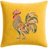POSZEWKA DEKORACYJNA PREMIUM WELUROWA 40x40 Z HAFTEM WIELKANOCNA VELVET