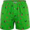 Luźne bokserki męskie bawełniane Cotton World zielone w arbuzy