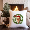 PODUSZKA DEKORACYJNA 40X40 ŚWIĄTECZNA NA PREZENT