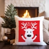 PODUSZKA DEKORACYJNA 40X40 ŚWIĄTECZNA NA PREZENT