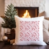 PODUSZKA DEKORACYJNA 40X40 ŚWIĄTECZNA NA PREZENT