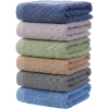 LUKSUSOWY KOMPLET 6 RĘCZNIKÓW KĄPIELOWYCH 50x100 BAWEŁNA FROTTE CHŁONNE