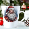 ŚWIĄTECZNY KUBEK LATTE 330ml PREZENT ŚWIĘTA ZIMOWY RENIFER JELEŃ MIKOŁAJ