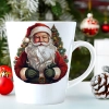 ŚWIĄTECZNY KUBEK LATTE 330ml PREZENT ŚWIĘTA ZIMOWY RENIFER JELEŃ MIKOŁAJ