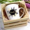 KUBEK LATTE 330ml W SKRZYNCE DLA MAMY PREZENT DZIEŃ MATKI MAMA MAMUSIA