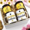 PREZENT ZESTAW NA DZIEŃ BABCI I DZIADKA KUBKI + MIÓD BABCIA DZIADEK KOMPLET