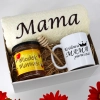KOMPLET DLA MAMY RĘCZNIK Z HAFTEM + KUBEK + MIÓD PREZENT DZIEŃ MATKI MAMA