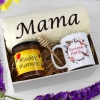 KOMPLET DLA MAMY RĘCZNIK Z HAFTEM + KUBEK + MIÓD PREZENT DZIEŃ MATKI MAMA