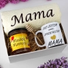 KOMPLET DLA MAMY RĘCZNIK Z HAFTEM + KUBEK + MIÓD PREZENT DZIEŃ MATKI MAMA
