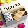 KOMPLET DLA MAMY RĘCZNIK Z HAFTEM + KUBEK 330ml NA PREZENT DZIEŃ MATKI MAMA