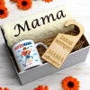 KOMPLET DLA MAMY RĘCZNIK Z HAFTEM + KUBEK 330ml NA PREZENT DZIEŃ MATKI MAMA