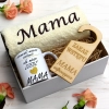 KOMPLET DLA MAMY RĘCZNIK Z HAFTEM + KUBEK 330ml NA PREZENT DZIEŃ MATKI MAMA