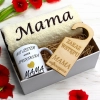 KOMPLET DLA MAMY RĘCZNIK Z HAFTEM + KUBEK 330ml NA PREZENT DZIEŃ MATKI MAMA