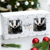 ŚWIĄTECZNY KOMPLET KUBKÓW 330ml NA PREZENT MIKOŁAJ ZESTAW ŚWIĘTA MIKOŁAJ