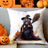 POSZEWKA DEKORACYJNA 40x40 JASIEK OZDOBNA HALLOWEENOWA HALLOWEEN CZAROWNICA